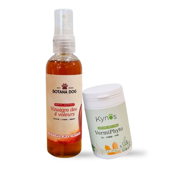 Duo Antiparasitaire Naturel pour Chien