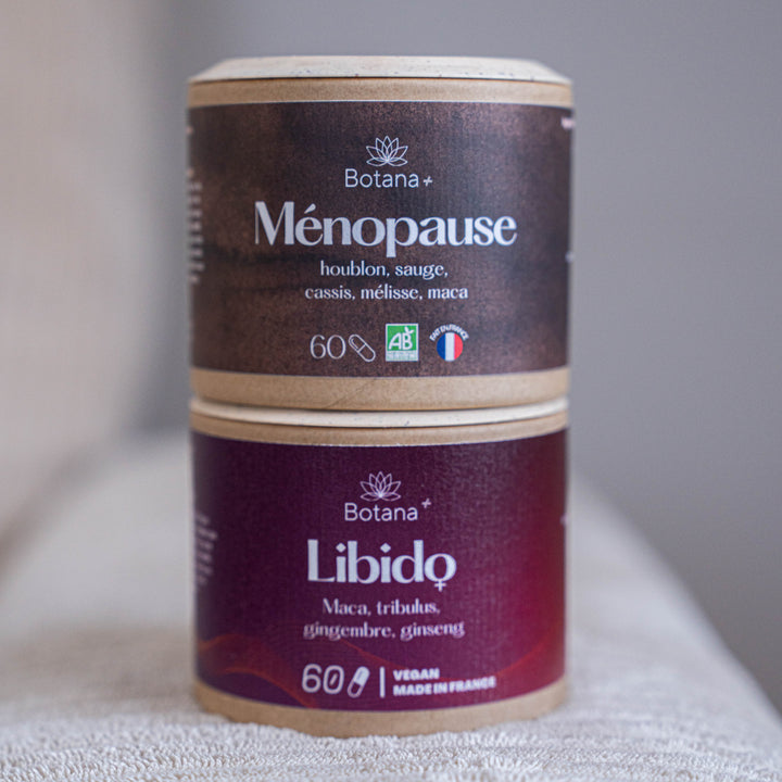 Complemento da libido - madeira em faixas, gengibre, ginseng vermelho, tribulus