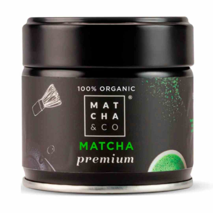 Chá de matcha orgânico premium