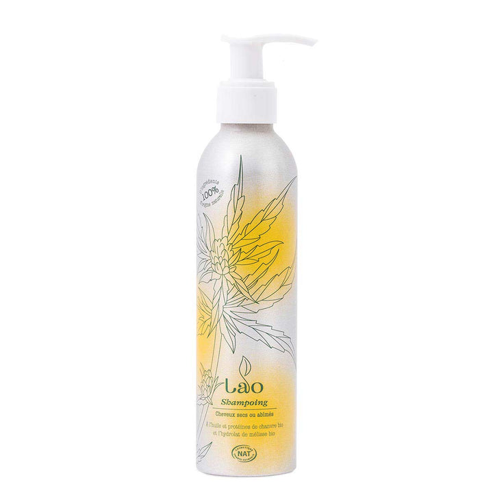 Nourishing shampoo with organic hemp